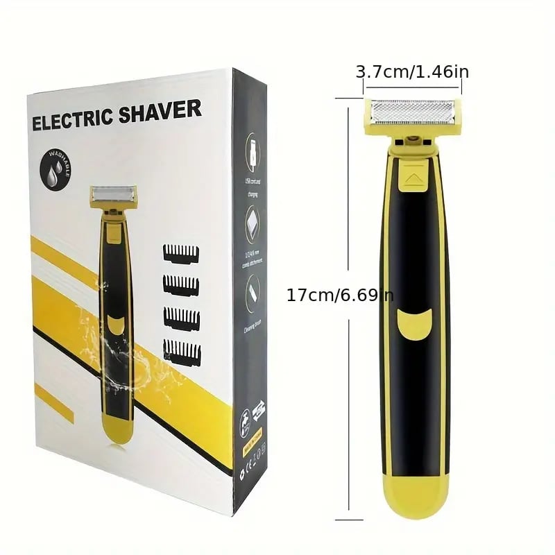 FlexiShave™ – Multifunctional Electric Grooming Shaver