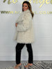 LuxuraFur™ – Elegant Faux Fur Coat