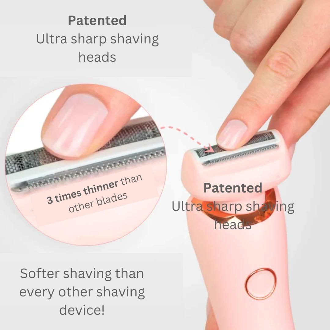 SkinGlow™ Pro - Nano shaving device for a soft skin