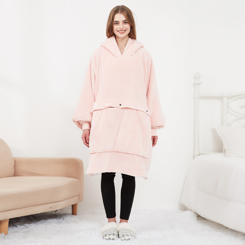 Snuggly™ Pullover + Cozy Knee-High Socks