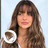 InstaFringe™ - Clip-on Bangs (Real Hair)