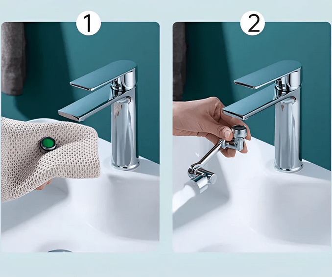 AquaFlex™ – 1080° Rotating Faucet