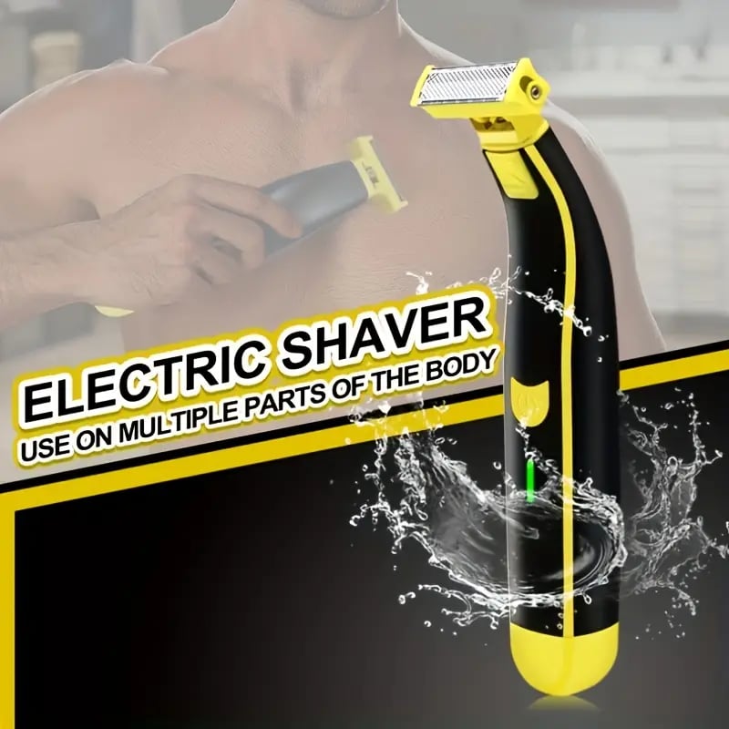 FlexiShave™ – Multifunctional Electric Grooming Shaver