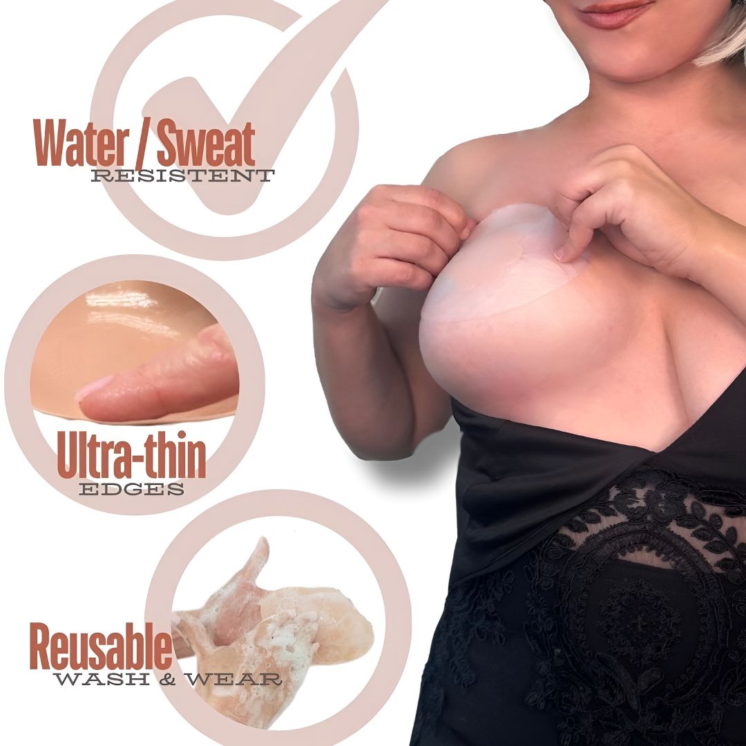 LiftEase™ – Breast Shapers (Clear A/B and C/D)