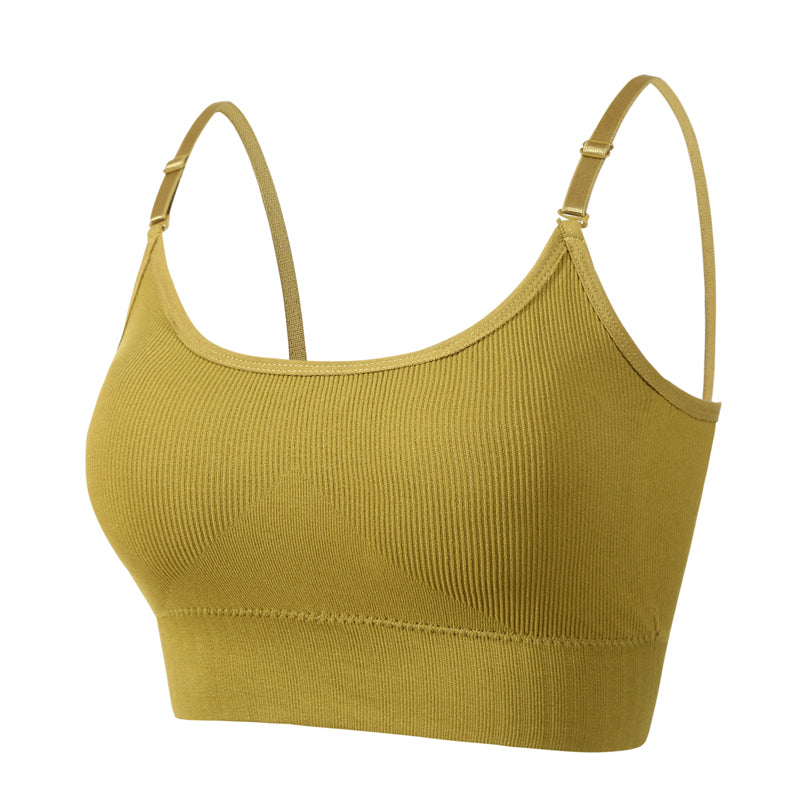 ComfiLift™ – Ribbed Wireless Support Bra With Adjustable Straps